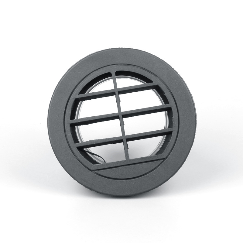 60 round flat new steering air outlet 360 degree rotating plane air outlet parking heater high temperature resistant plastic accessories