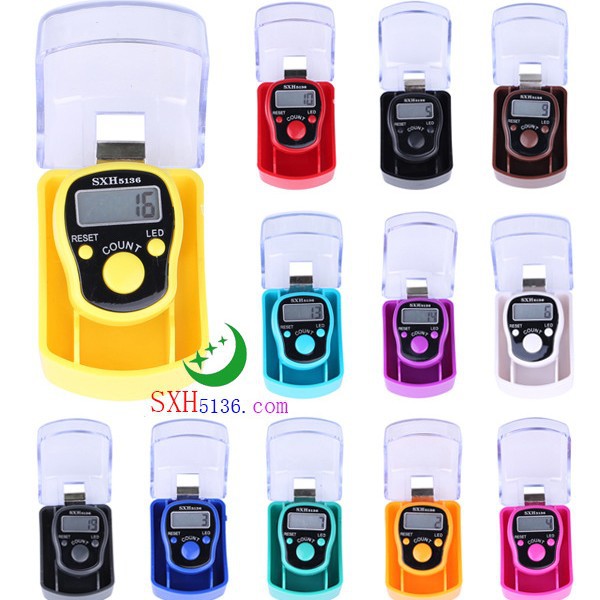 Factory Direct Sales with Light Finger Ring Style 1040Led Luminous Manual Gift Box Digital Counter