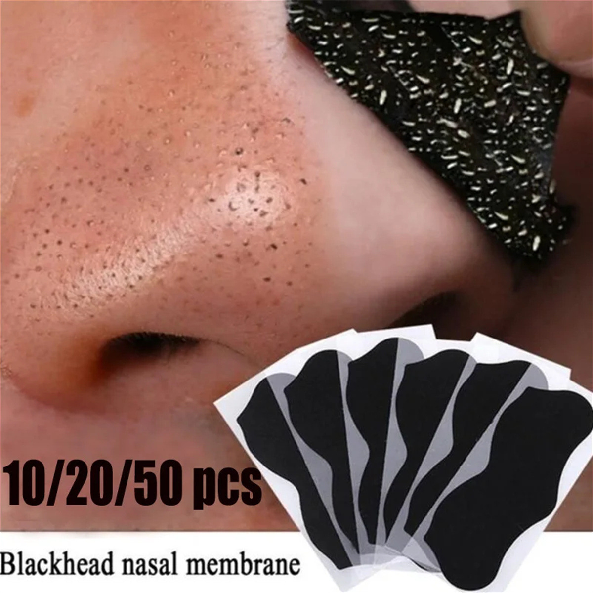 Cross-border blackhead acne nasal patch nasal patch BLACKHEAD MASK 5PCS 10PCS 15PCS 20PC