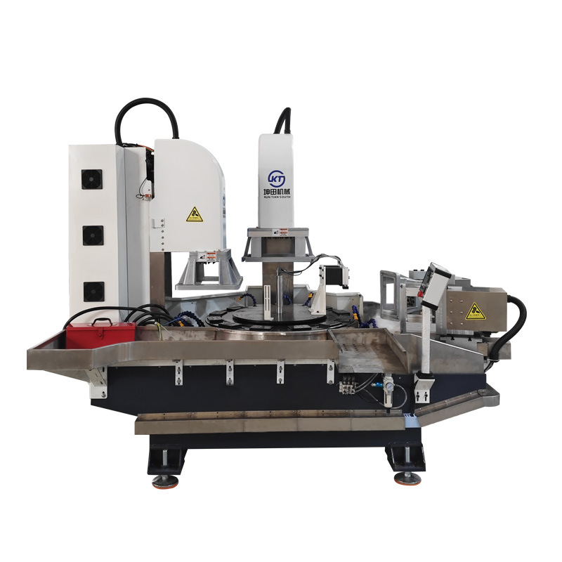 Cnc Digital Rotary Table Drilling and Tapping Machine High-Speed Drilling and Tapping Machine Suitable for Die-Casting Processing