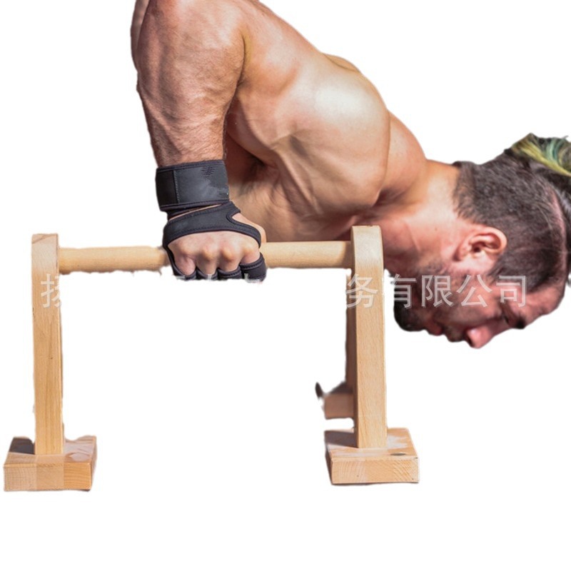 Factory a generation of leather silicone to prevent hand injury wrist gloves suitable for weightlifting climbing