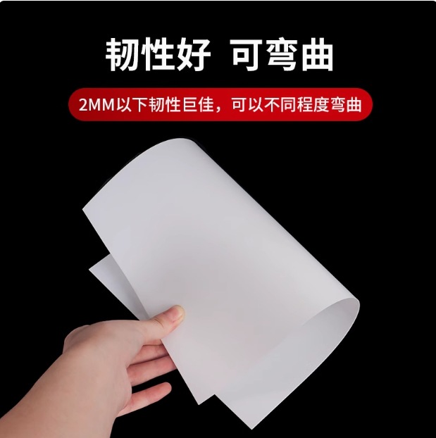 Abs Board White Plastic Board Handmade DIY Sand Table Architectural Model Renovation Board Wall System Production Material Processing Customization