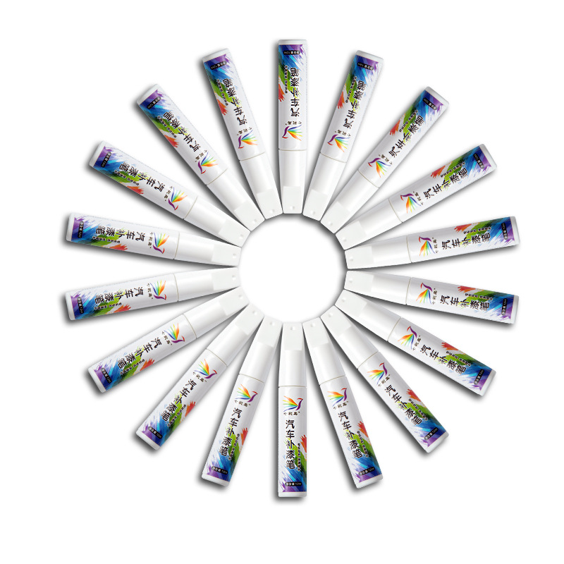 Car Touch-Up Pen Car Paint Scratch Repair Paint Pen Pearl White Black Silver Multi-Color Touch-Up Paint Artifact