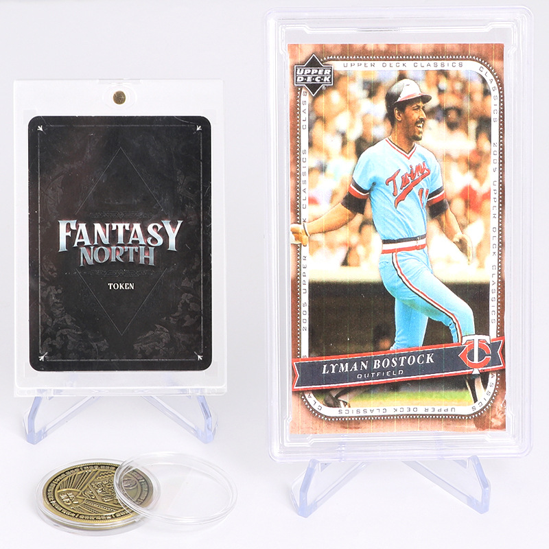 World Cup Star Card Box Customized Animation Card Event Card Movie Card Collection Card Box Gold Foil Commemorative Banknote Coin Box