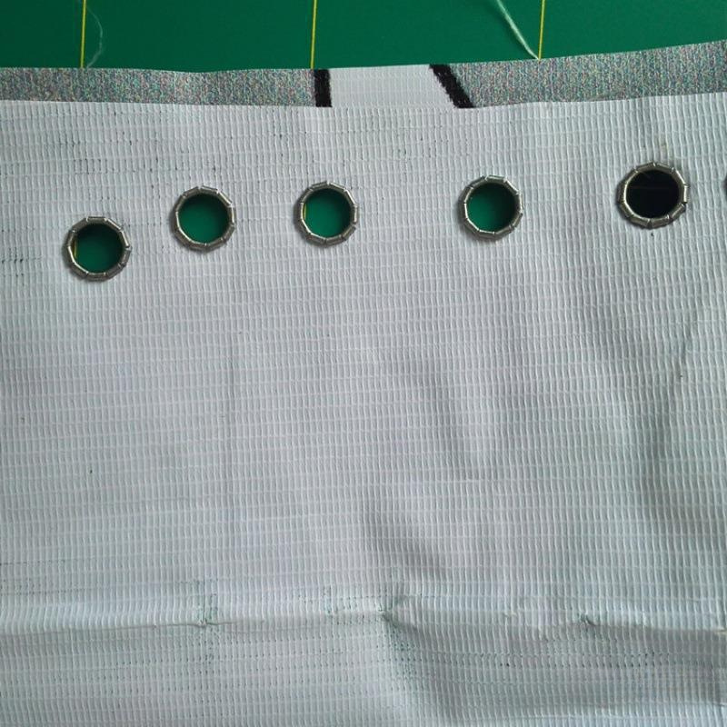 Semi-automatic buttonless buttonless buttonless buttonless buttonless buttonless buttonwork display frame air-eye inkjet cloth buttonwork banner buttonwork