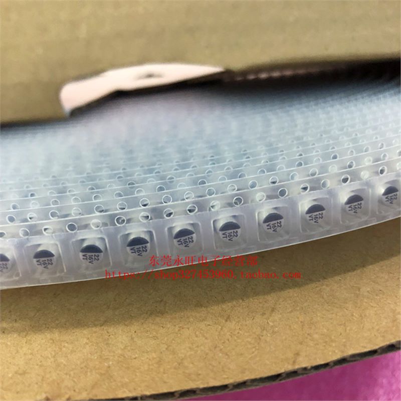 Smd Aluminum Electrolytic Capacitor 16V 22Uf Volume 4*5 4Mmx5.4Mm Vt 1 Disk 2000 = 122 Yuan