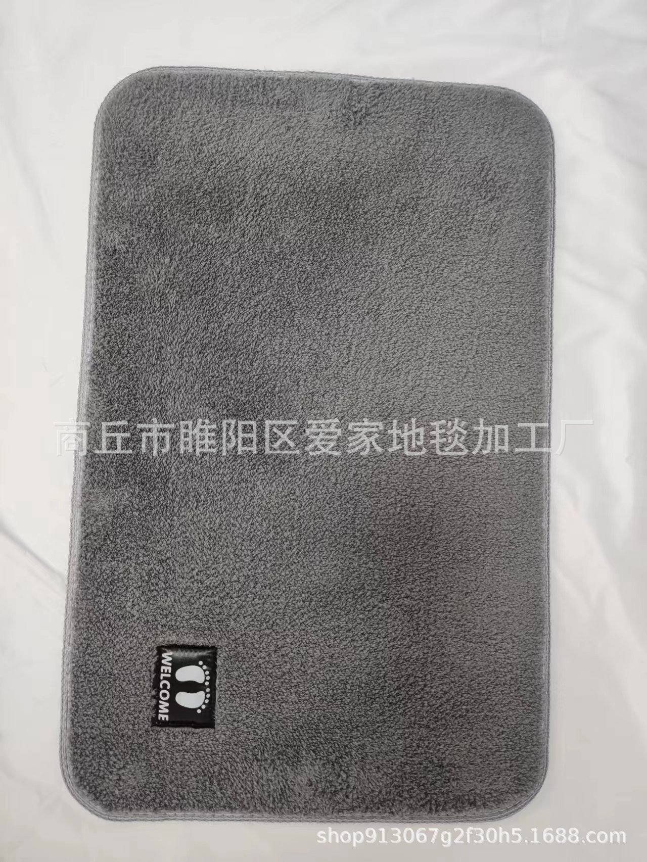 Bathroom Absorbent Non-Slip Floor Mat Entry Mat Bathroom Kitchen Toilet Non-Slip Carpet