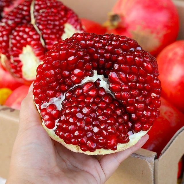 Tunisian Soft Seed Pomegranate Sichuan Huali Pomegranate Seasonal Fresh Fruit 5kg Red Heart Crystal Sweet Pomegranate