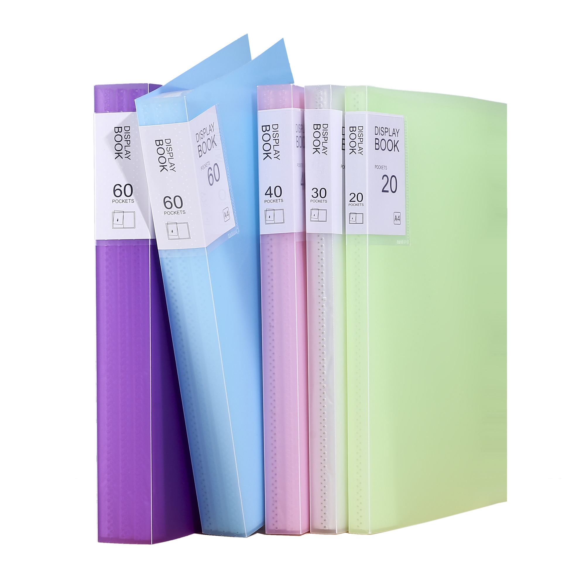 a4 Data Book Transparent Multi-layer Loose-leaf Folder pp Student Certificate Test Paper Storage Book File Pregnancy Test Score Folder
