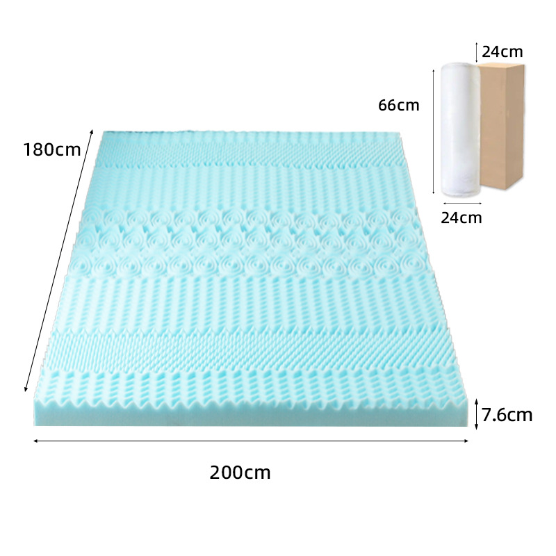 Memory Foam Mattress Gel Sponge Cutting Irregular Tatami Thin Cushion Slow Rebound Sponge Mattress
