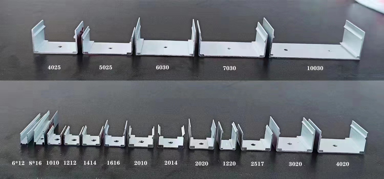 Silicone light belt keel flexible light Belt slot fixing frame Dragon frame rectangular soft buckle neon soft light Belt