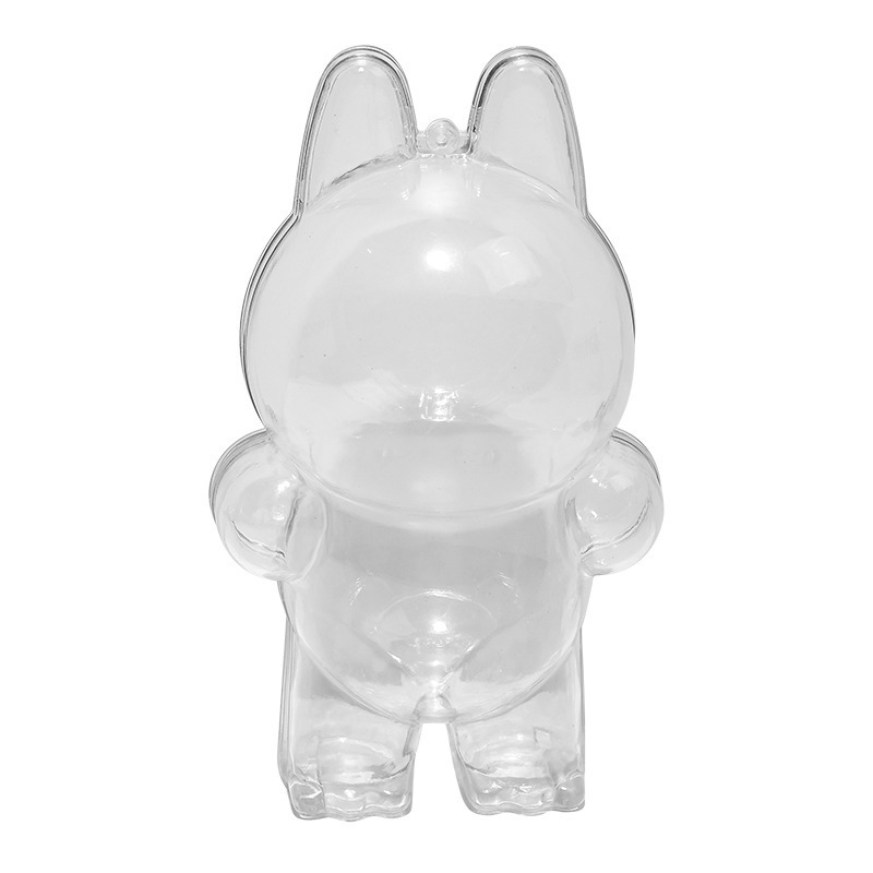 Labubu Protective Shell Labubu Sitting Party Walking Doll Bag Doll Handmade Pendant Vinyl Doll Dust Cover