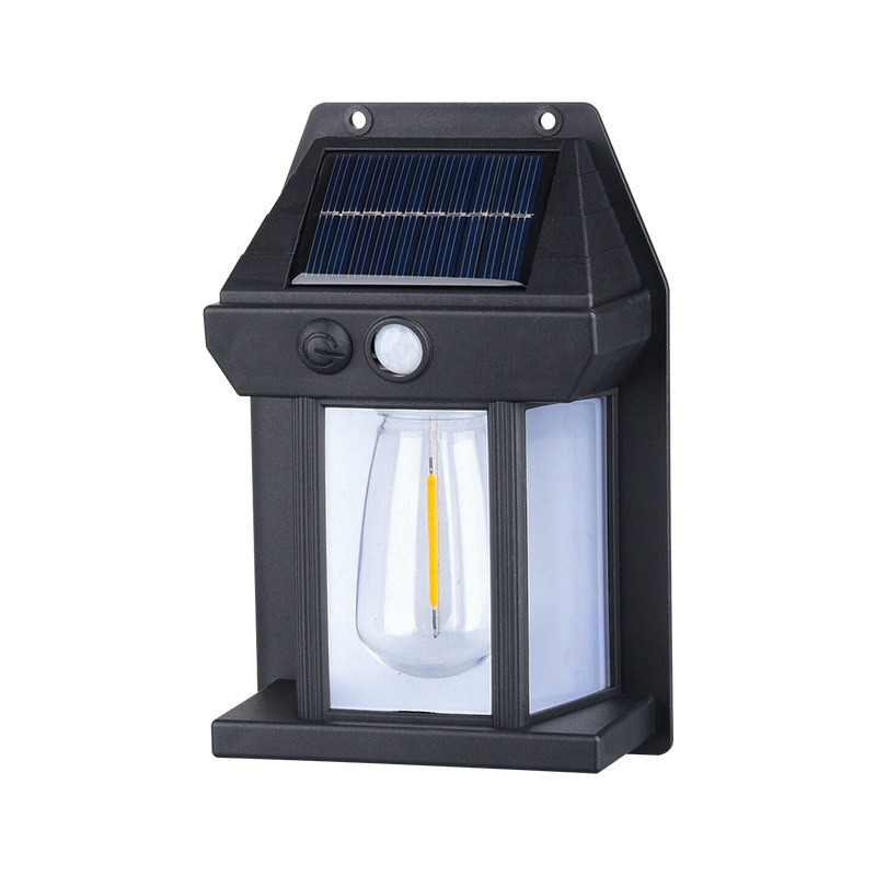 Outdoor Solar Wall Lamp Villa Garden Lighting Night Light Home Lighting Human Body Induction Garden Light