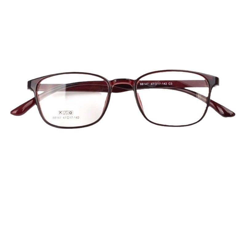 New TR90 Youth Student Optical Glasses Frame Korean Men's and Women's Glasses Frame Black Transparent Color Wholesale