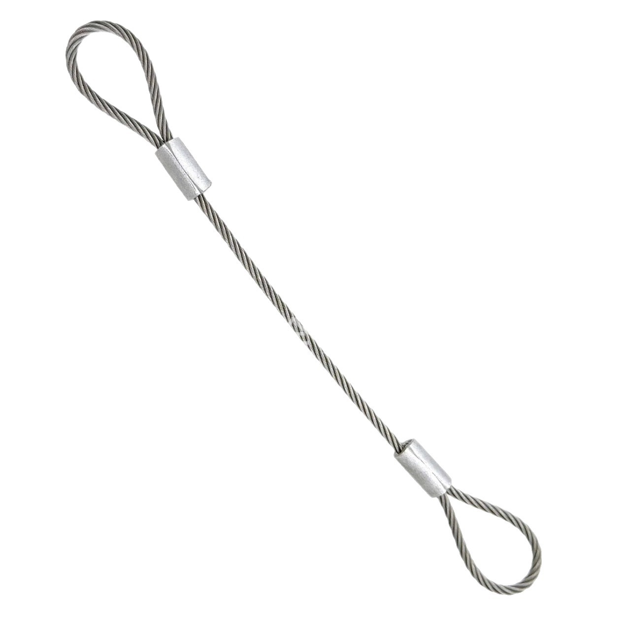 Cross-Border Stainless Steel Pressed Wire Rope Aluminum Sleeve Lamp Hanging Rope Billboard Anti-Fall Safety Rope Steel Wire Hanging Rope Aluminum Sleeve