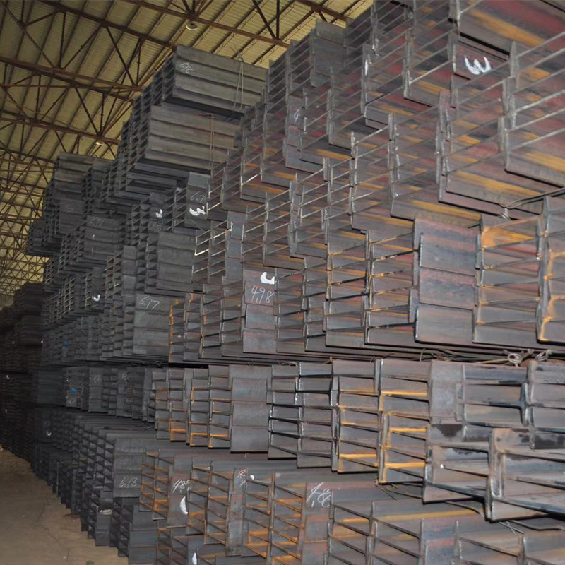 Manufacturer's In-Stock I-Beam Wholesale Sales of National Standard Steel Structural Profiles, Galvanized, Sandblasted, Painted, Cut, and Galvanized Processing