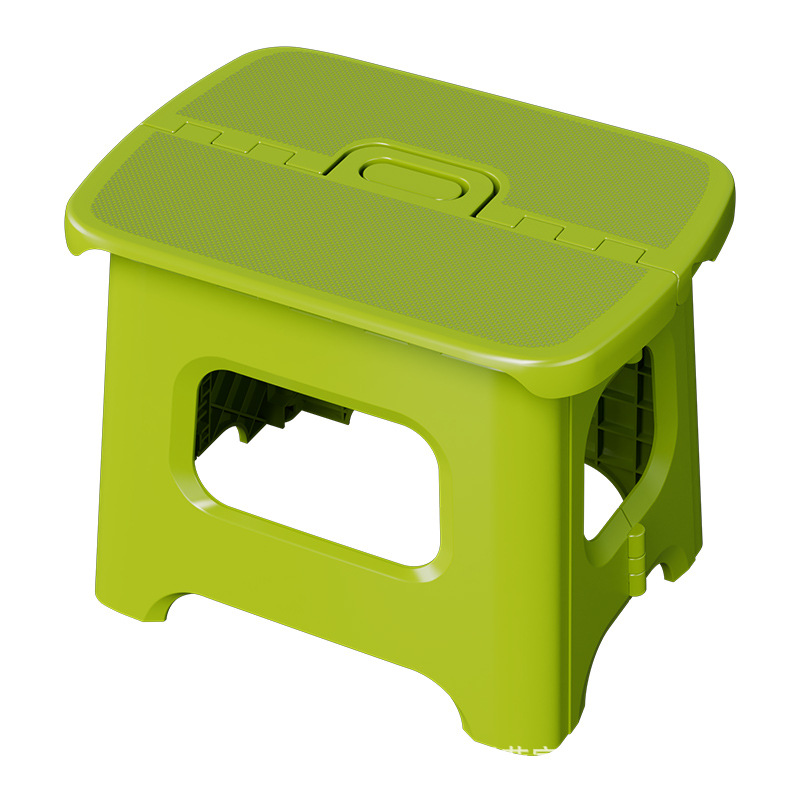 Folding Stool for Adults, Thickened Plastic Portable Low Stool, Children's Small Bench, Outdoor Camping Portable Fishing Stool