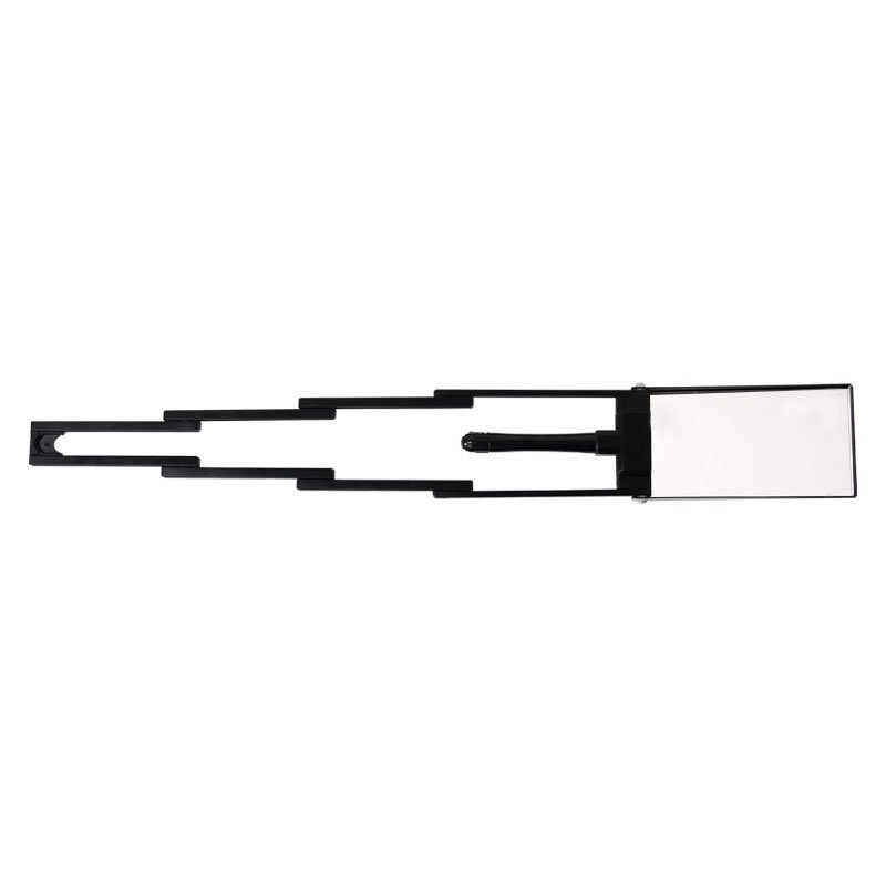 Hand-held Underbody Inspection Mirror Folding Inspection Mirror with Light Portable Hand-held Retractable Aviation Security Inspection Mirror
