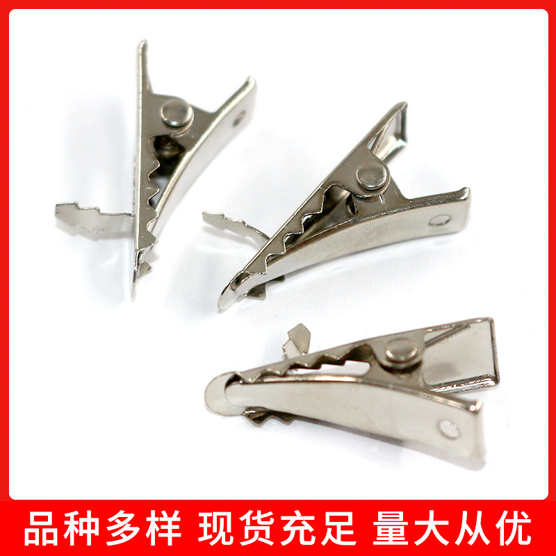 Factory direct supply iron plating process barbed bird clip business card clip wholesale Christmas gift decoration accessories