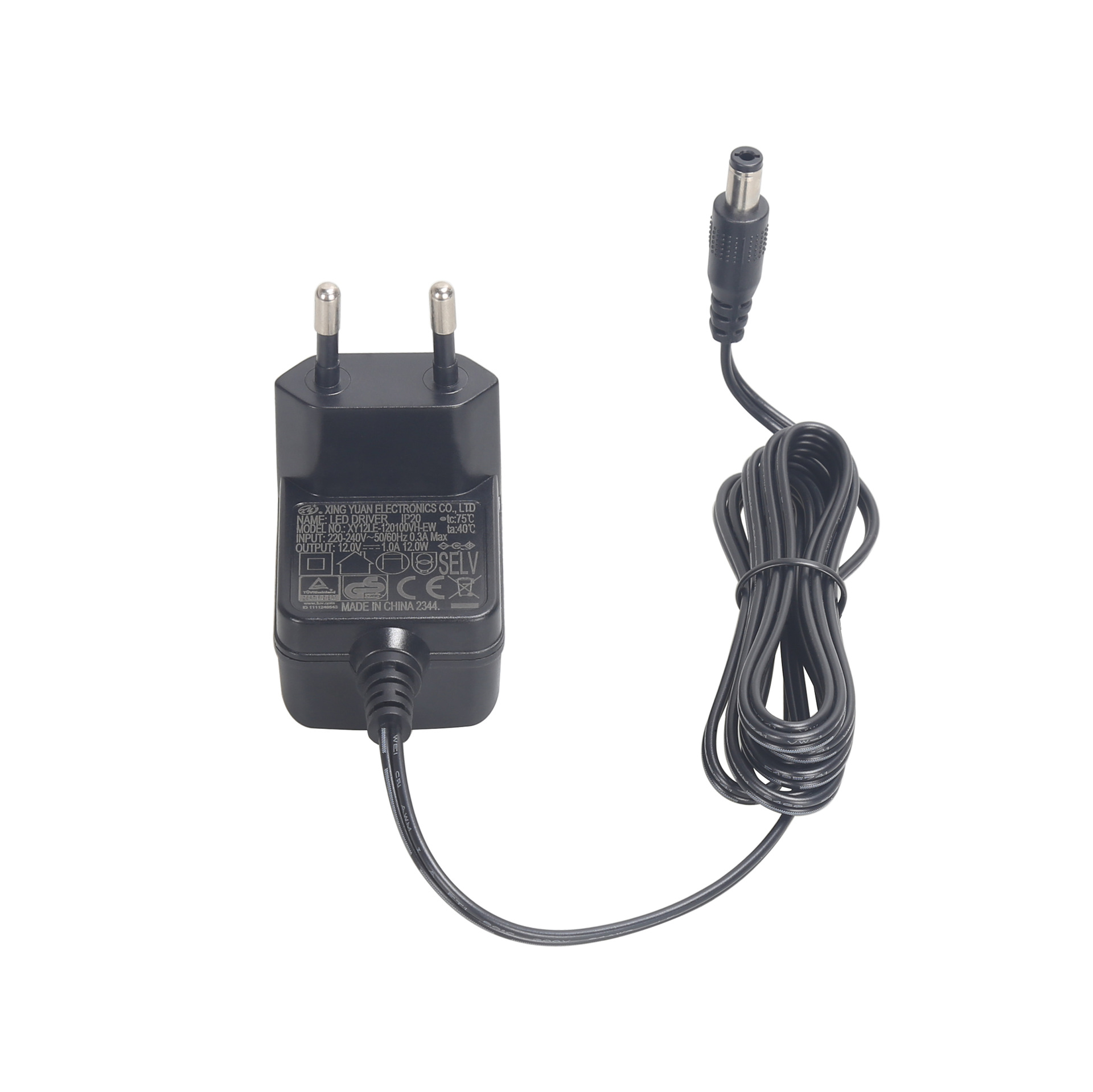 Eu Plug 12W Power Supply