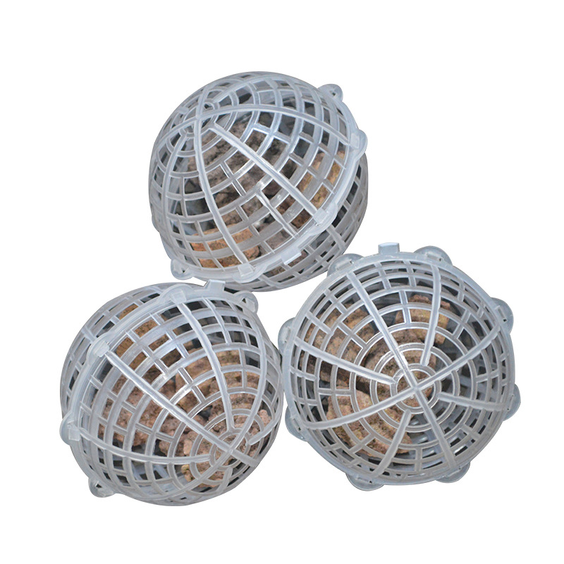 Suspended Ball Filler Pp Porous Spherical Waste Gas Tower Polyurethane Sewage Treatment Hanging Film Biological Custom 380Mmpu
