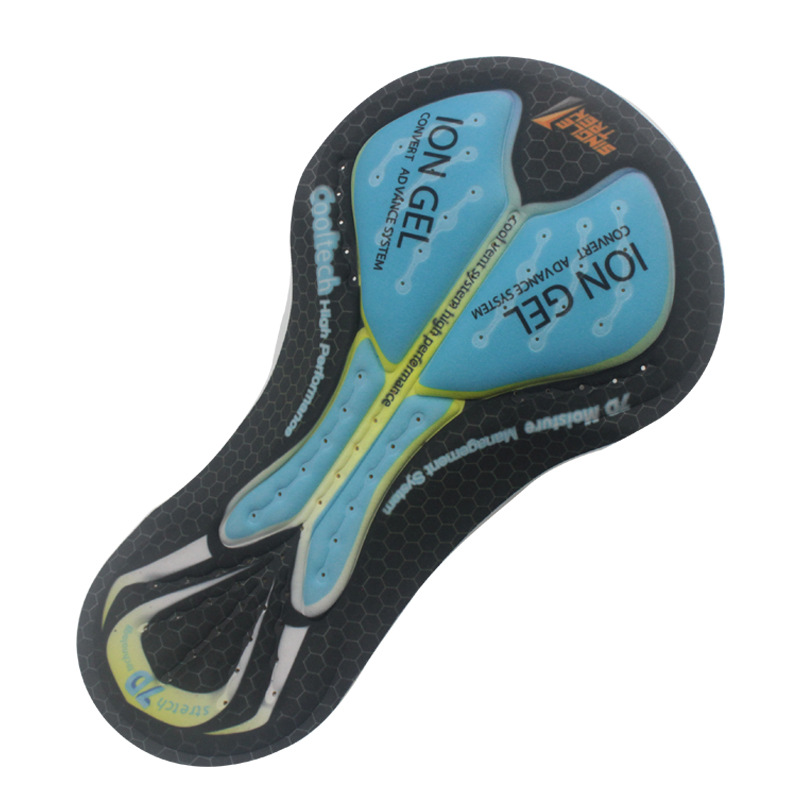 Factory Direct Amazon popular men's cycling underwear cushion printed silicone cushion cycling shorts breathable