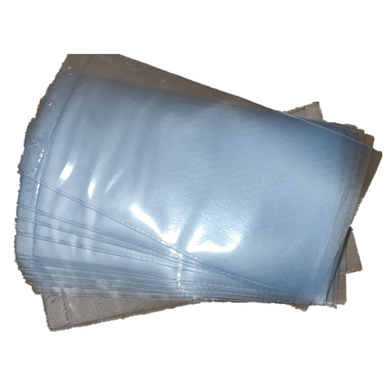 Belt buckle translucent packaging hook bag three-hole new material PVC belt buckle protective packaging bag