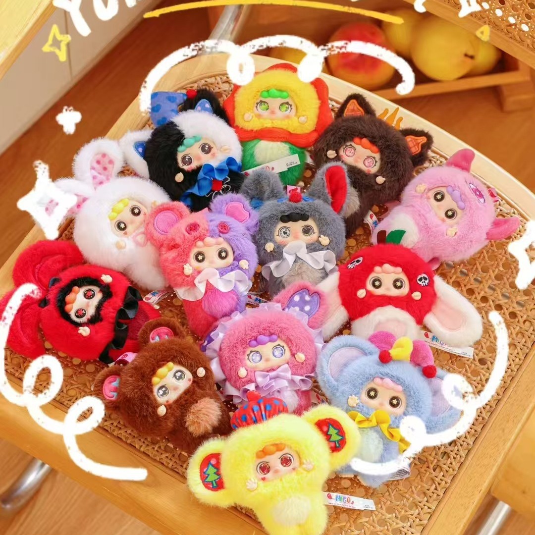 In-Stock Bubble Mart Baby Three Migo Little Naughty Plush Blind Box Hot Sale Wholesale