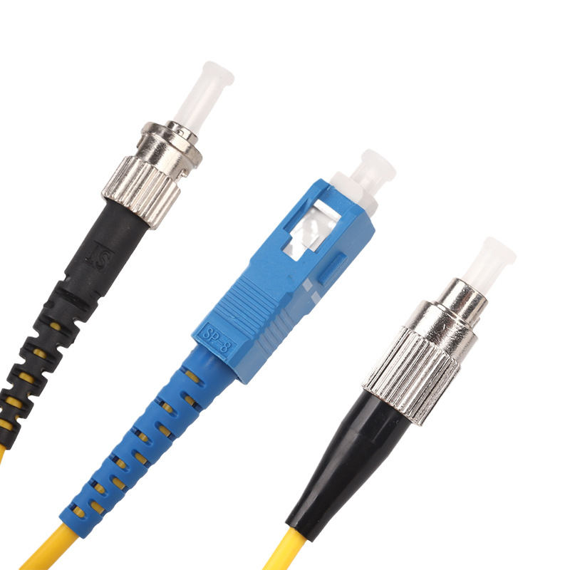 Fiber Optic Patch Cord Sc-Sc Single-Mode Fiber Optic Patch Cord Pigtail Sc Fiber Optic Connector Sclcfcst Patch Cord Customization