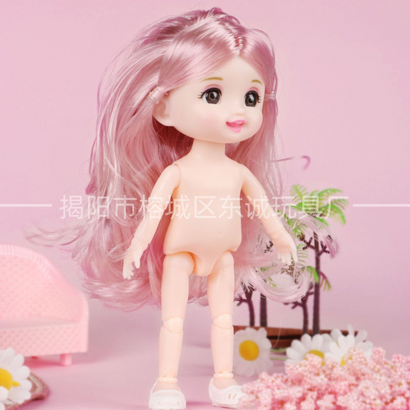 17cm BJD Body Mini Doll Girl Doll Princess 6 inch Naked Doll 16cm Small Doll Body