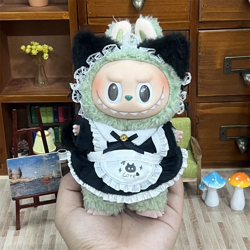 Labubu Doll Dress-Up Clothes, Labubu First, Second and Third Generation Baby Clothes, Skirts, Overalls Suits, Super Cute