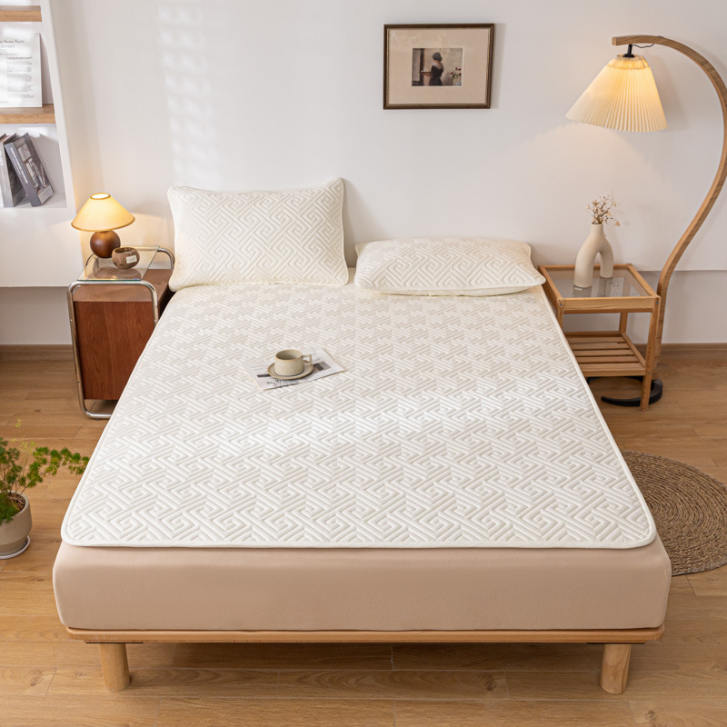 Foreign Trade Mattress Four Seasons General Hotel Bed Mattress Cushion Anti-slip Mat Dormitory Single Double Protective Mat Cross-border Wholesale