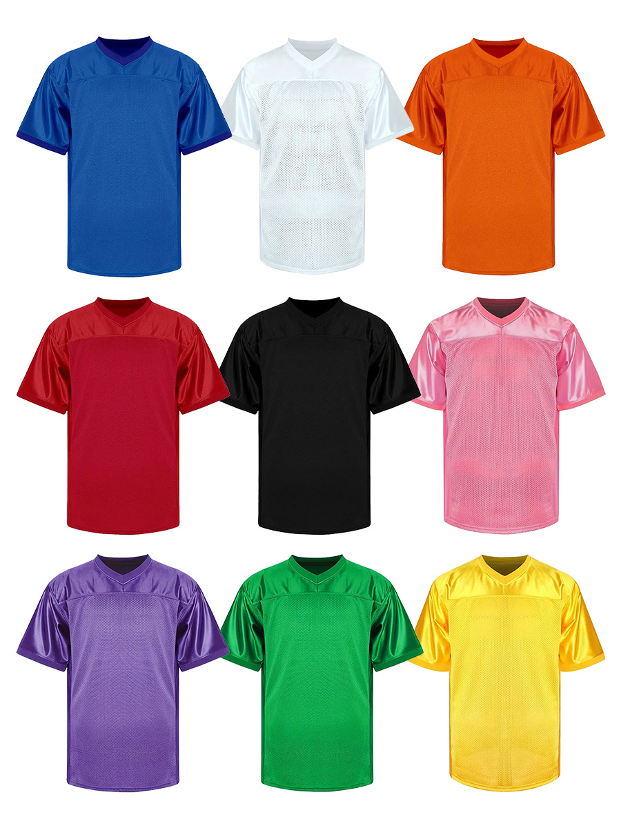 Cross-border Ruler Suit in stock Amazon eBay Hip Hop Empty Baseball Jersey Football Shirt Mesh Training Suit