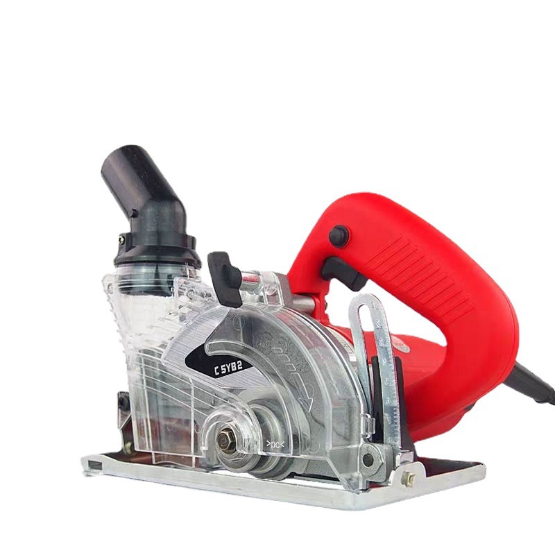 45 degree multi-function dust-free cutting machine stone processing ceramic tile chamfering table top miter saw straight cutting 5 inch marble machine