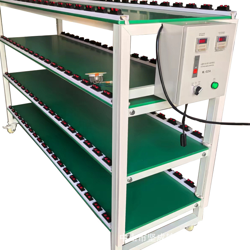 Factory with Impact Aging Rack, Mobile Four-Layer Cost-Effective and Affordable Test Aging Rack, Aging Cart with Wheels