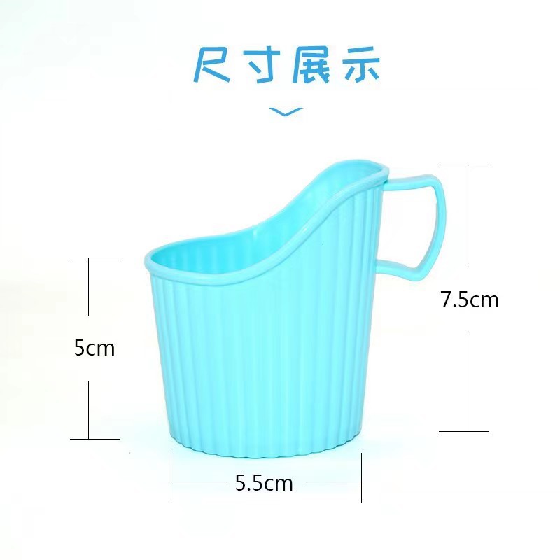 Disposable Paper Cup Holder Cover Thickeneded Plastic Corrugated Cup Holder Tea Ceremony Insulation Anti-Scalding Cup Cover Bottom 10 Pieces