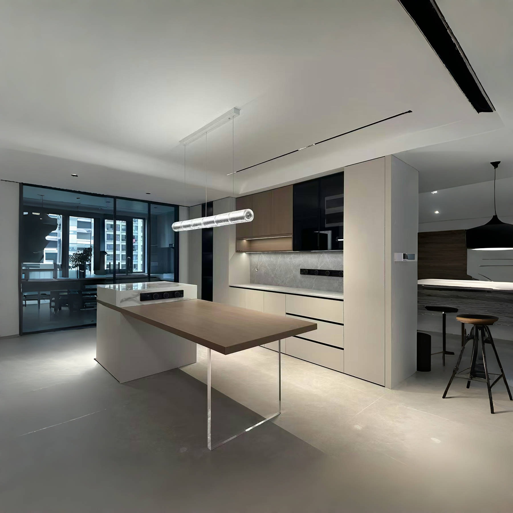 Manufacturer Modern Simple Cabinet One-Stop Whole House Custom Wardrobe Bookcase Combination Cabinet Cloakroom Bedroom Decoration