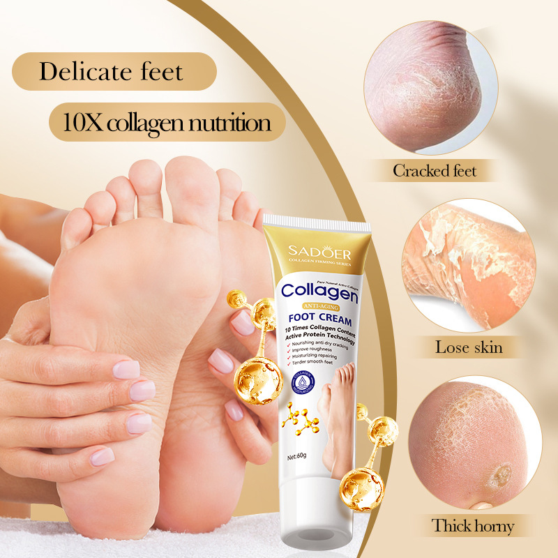 SADOER Bone Collagen Anti-wrinkle Nourishing Foot Cream Care Autumn and Winter Foot Cream Cross-border Foreign Trade Wholesale