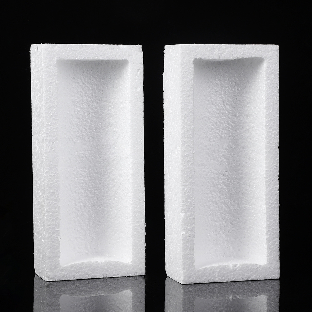 Grooving eps foam box styrofoam foam packaging special-shaped cutting logistics shockproof packaging materials manufacturers can decide