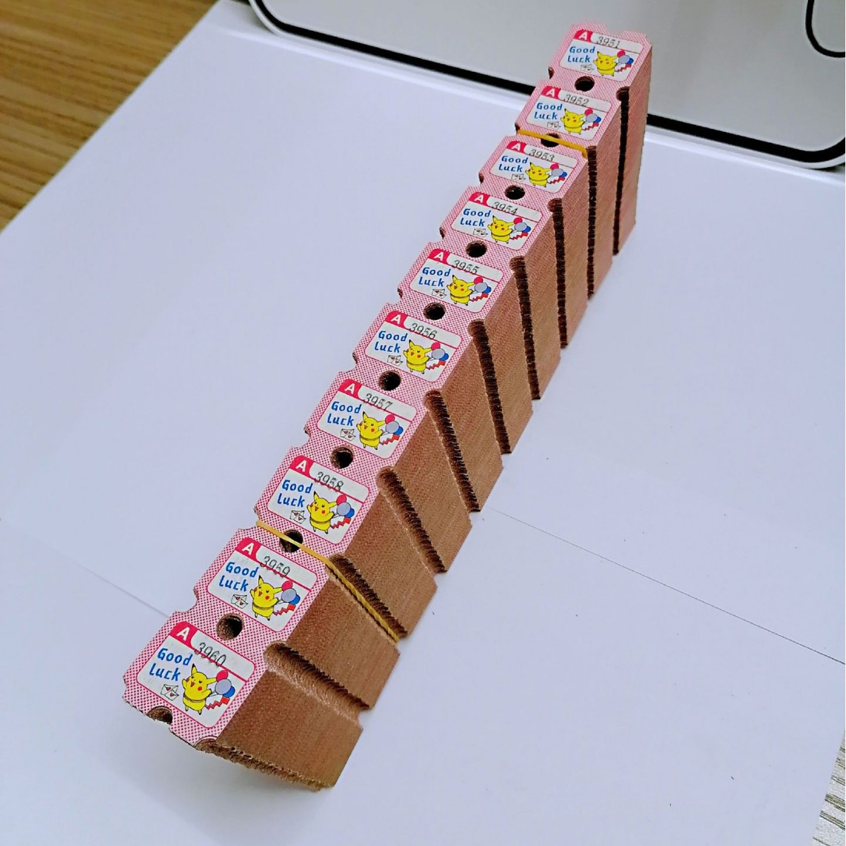 Lottery Half-Ticket Manufacturer, Arcade Entertainment Game Machine, Environmentally Friendly Exchange Ticket, Lottery Ticket, Ready-Made Stock