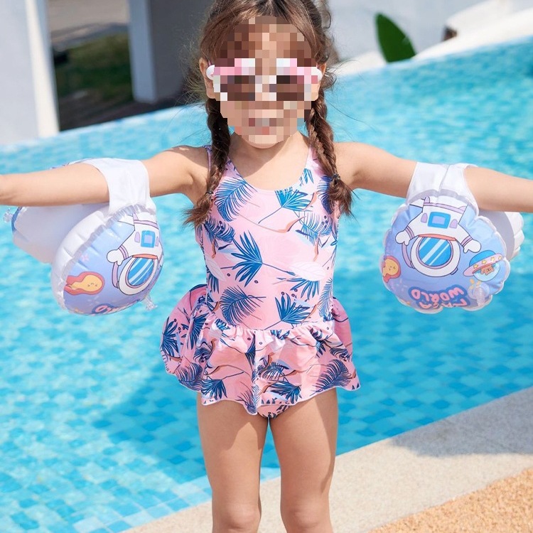 Children's Arm Ring Swimming Arm Ring Water Sleeve Floating Sleeve Floating Air Bag Adult Lifebuoy Kids Baby Learning Swimming Equipment