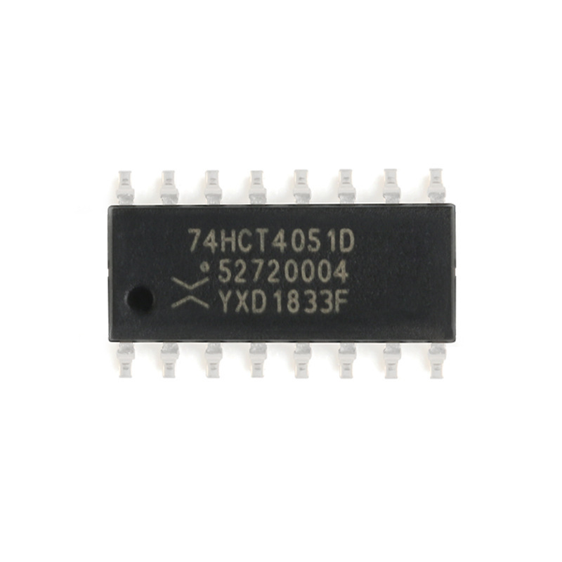 74HCT4051D,118 SOIC-16 8-channel analog multiplexer demultiplexer chip with single in stock