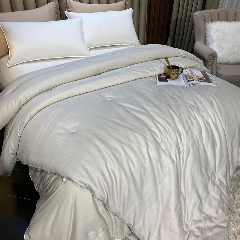 New Style Cotton Small Jacquard Two-in-One Soybean Mother Quilt Twin Quilt Core Thickened Winter Quilt