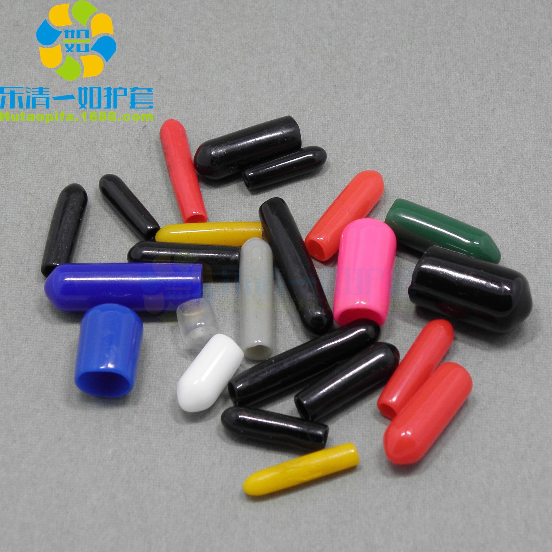 Spot supply 1.5-5. 0MM PVC rubber sleeve threaded wire and cable wire wire protection cap