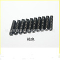Metal Texture 4X18Mm Shoelace Head Metal Shoelace Head Casual Shoe Jacket Rope Head Accessory Aluminum Alloy Tail Clip