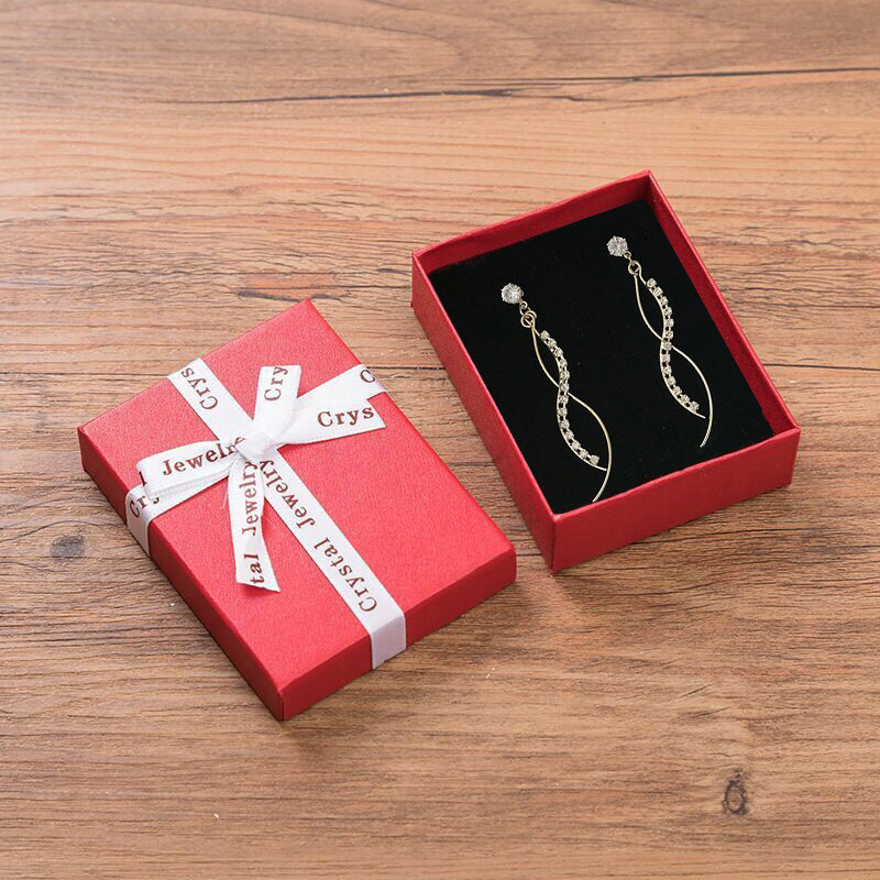 Paper Jewelry Gift Box, Multi-Purpose Packaging Box for Earrings, Necklaces, Rings, Jewelry Gift Box, Exquisite Gift Box, Accessible Luxury