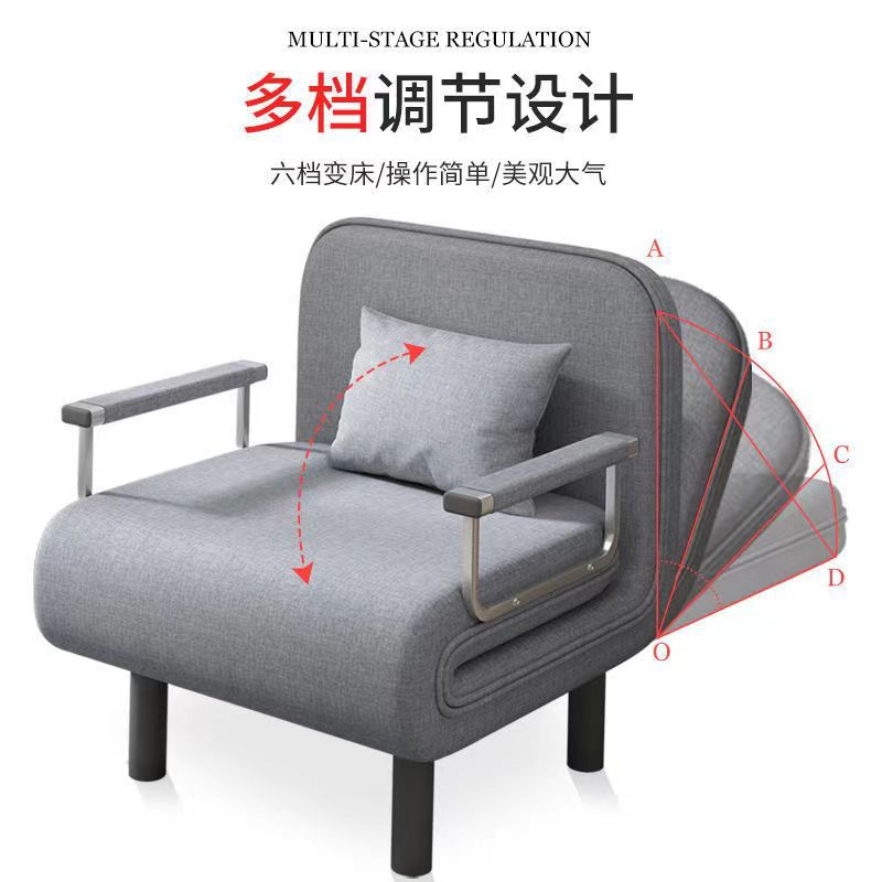 Wholesale Internet celebrity sofa bed folding integrated dual-use small apartment living room home push-pull retractable multi-functional new