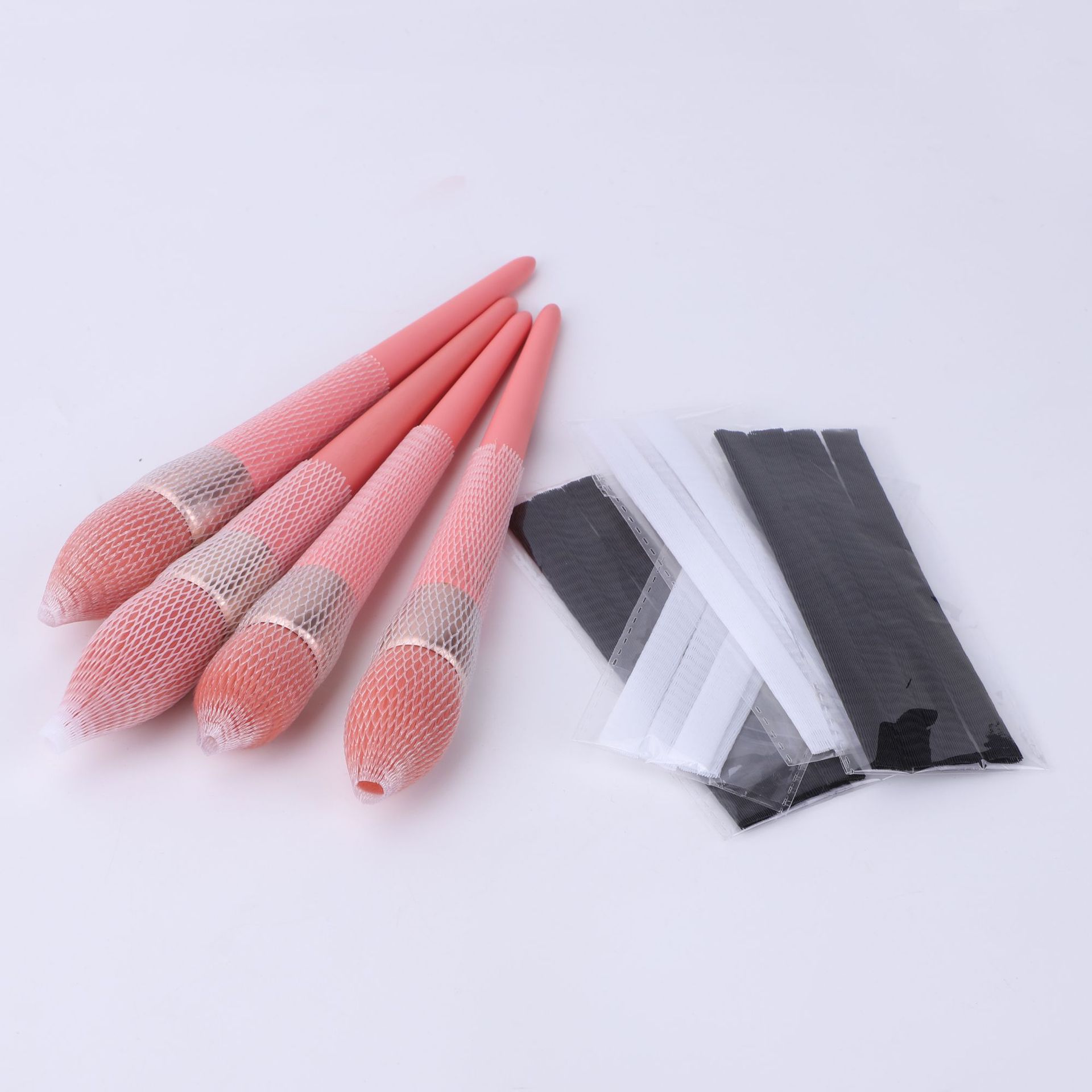 Spot quick hair makeup brush net cover hair head protective cover to prevent fried hair bouquet net cover three colors optional wholesale