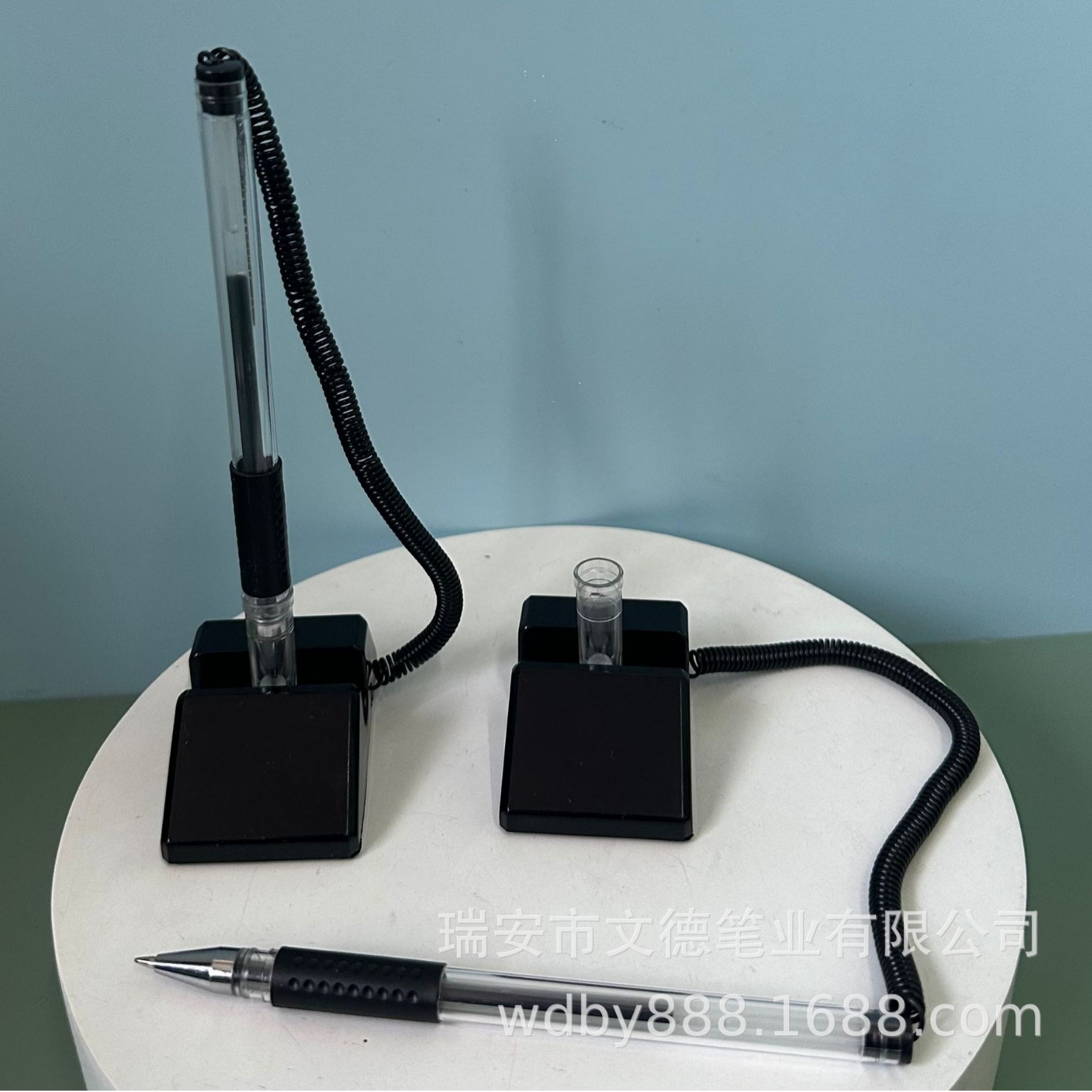 Desk pen ballpoint pen desktop gel pen enterprise front desk office stationery gel pen signature pen