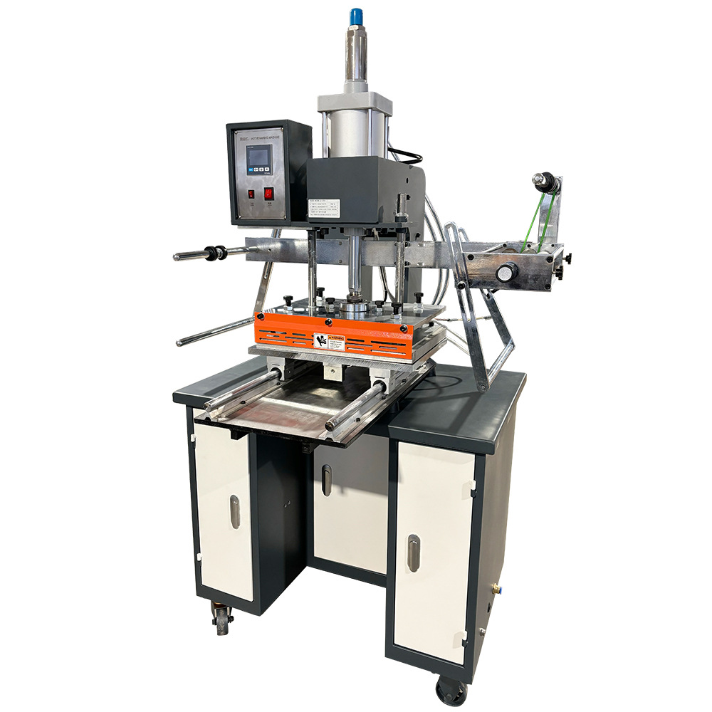 Sliding Tag Nameplate Hot Stamping Machine Pneumatic Invitation Hot Stamping Machine Clothes Pendant Semi-Automatic Hot Stamping Machine